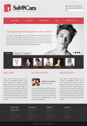 Web Design by Omee for Meeets | Design: #2124707