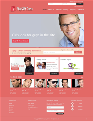 Web Design by pb for Meeets | Design: #2091292