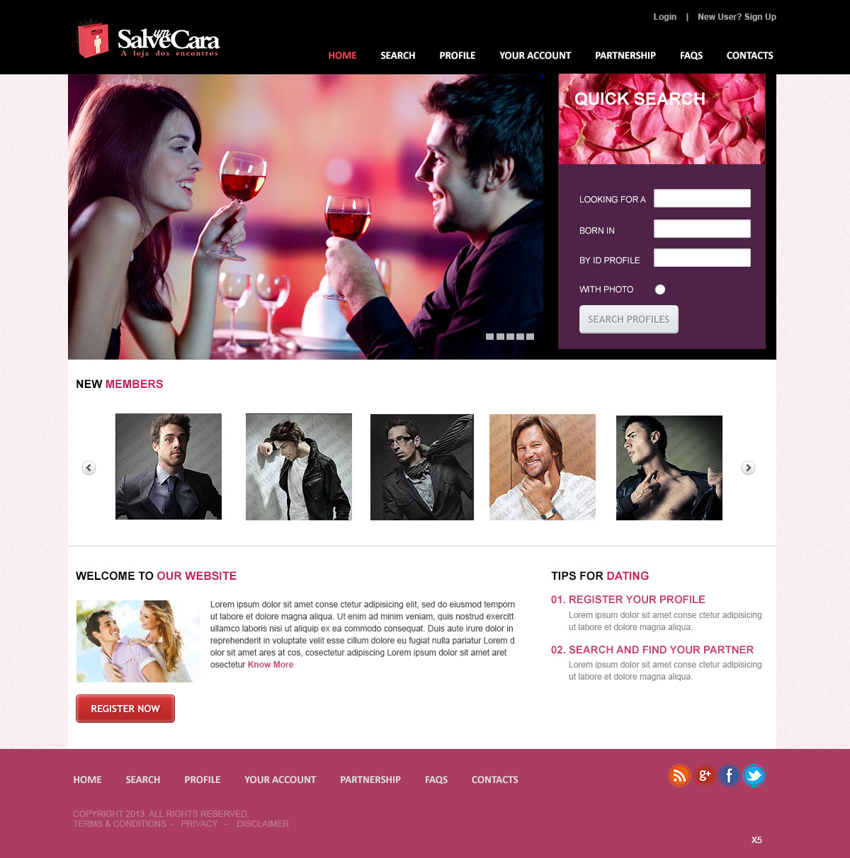 Web Design by pb for Meeets | Design #2094710