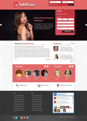 Web Design by pb for Meeets | Design: #2094714