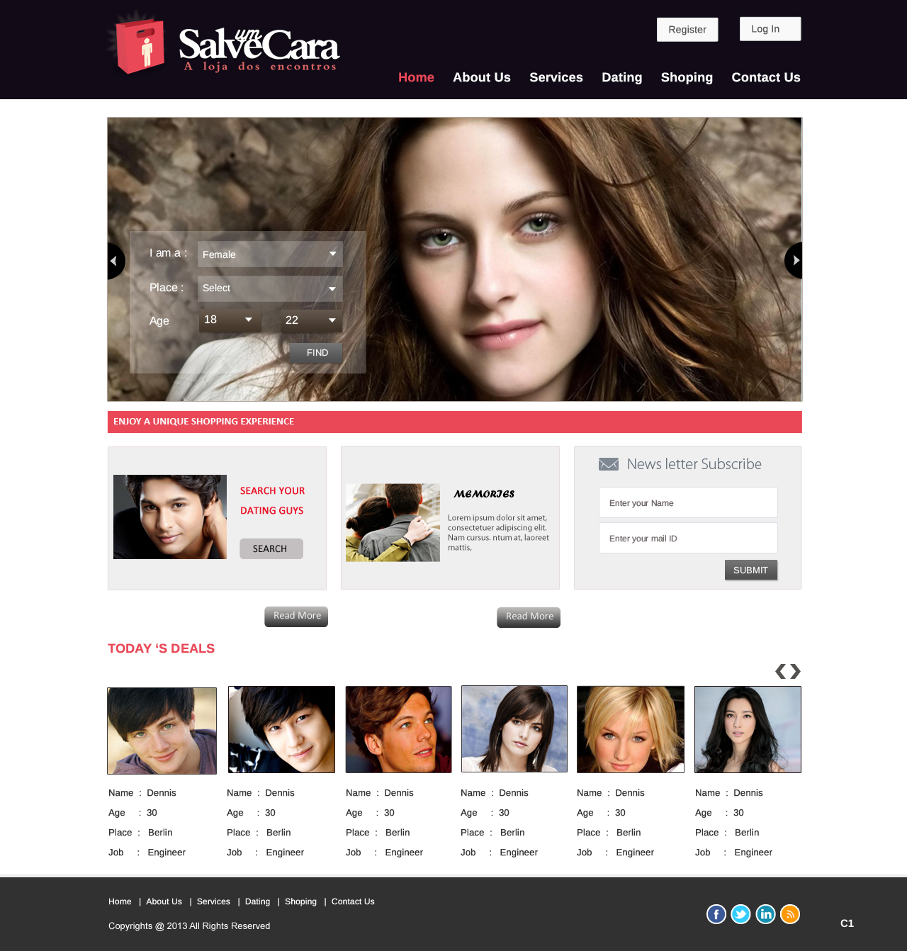 Web Design by pb for Meeets | Design #2100498