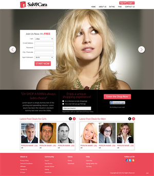 Web Design par pb pour Meeets | Design : #2116340