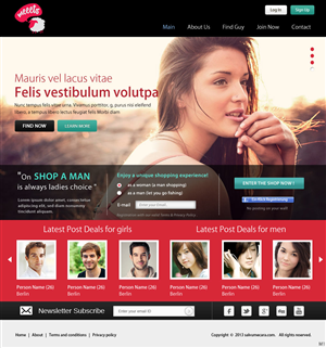 Web Design par pb pour Meeets | Design : #2634171