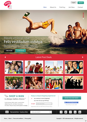 Web Design par pb pour Meeets | Design : #2639899