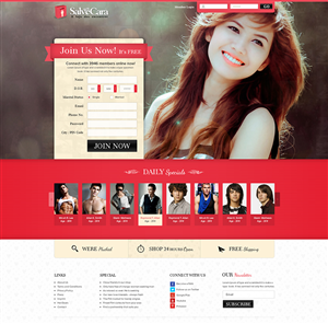 Web Design by the-lion-king for Meeets | Design: #2120387