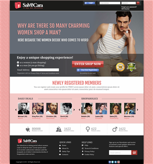 Group Dating Website Design - Meeets | Web Design by CreativeIyke