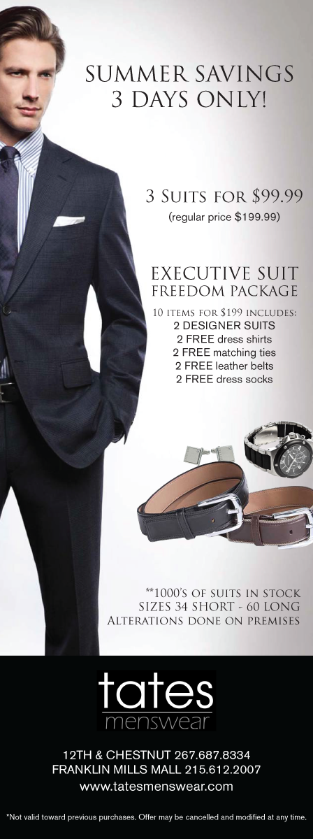 Werbe-Design von Kburks für Tates Menswear | Design #2100065