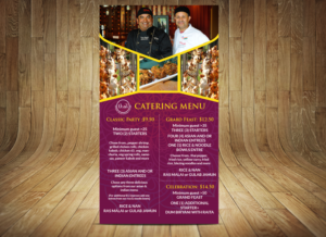 Postcard Design by Priyo Subarkah for Best Food Corp d/b/a Thali | Design: #9582652