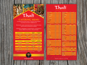 Postcard Design by Priyo Subarkah for Best Food Corp d/b/a Thali | Design: #9724366
