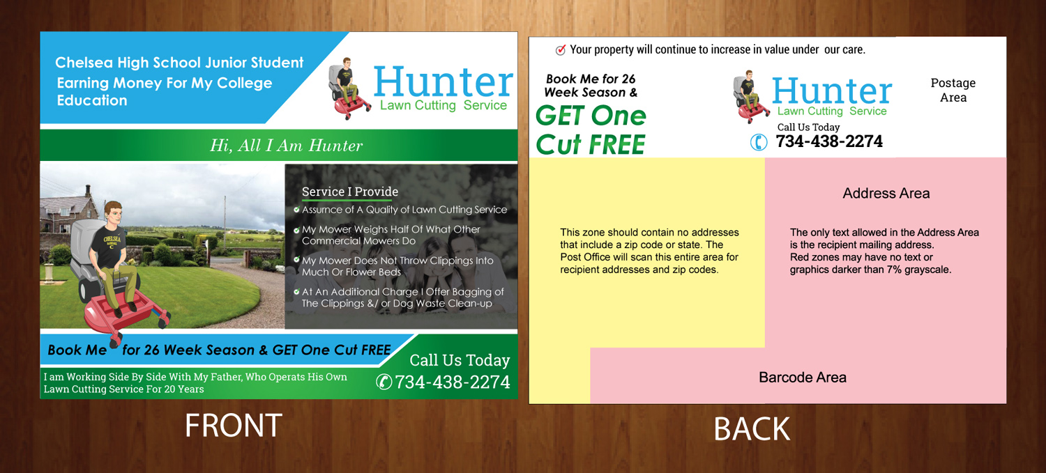 Postcard Design by harmi_199 for this project | Design #9707021