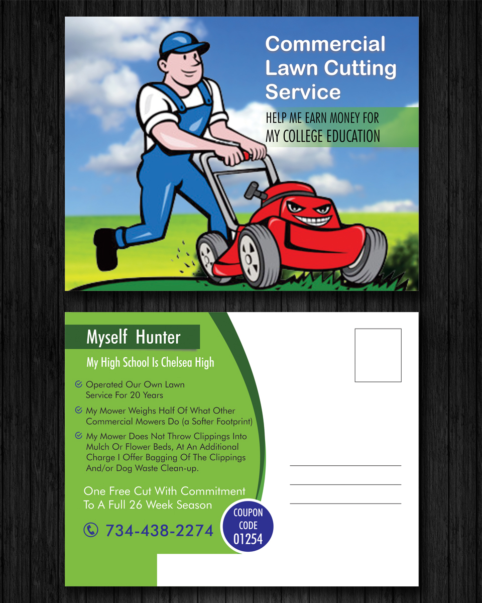 Postcard Design by ecorokerz for this project | Design #9570938