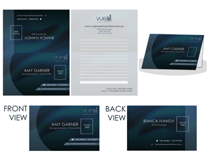 Business Card Design by Feliciana Natalie