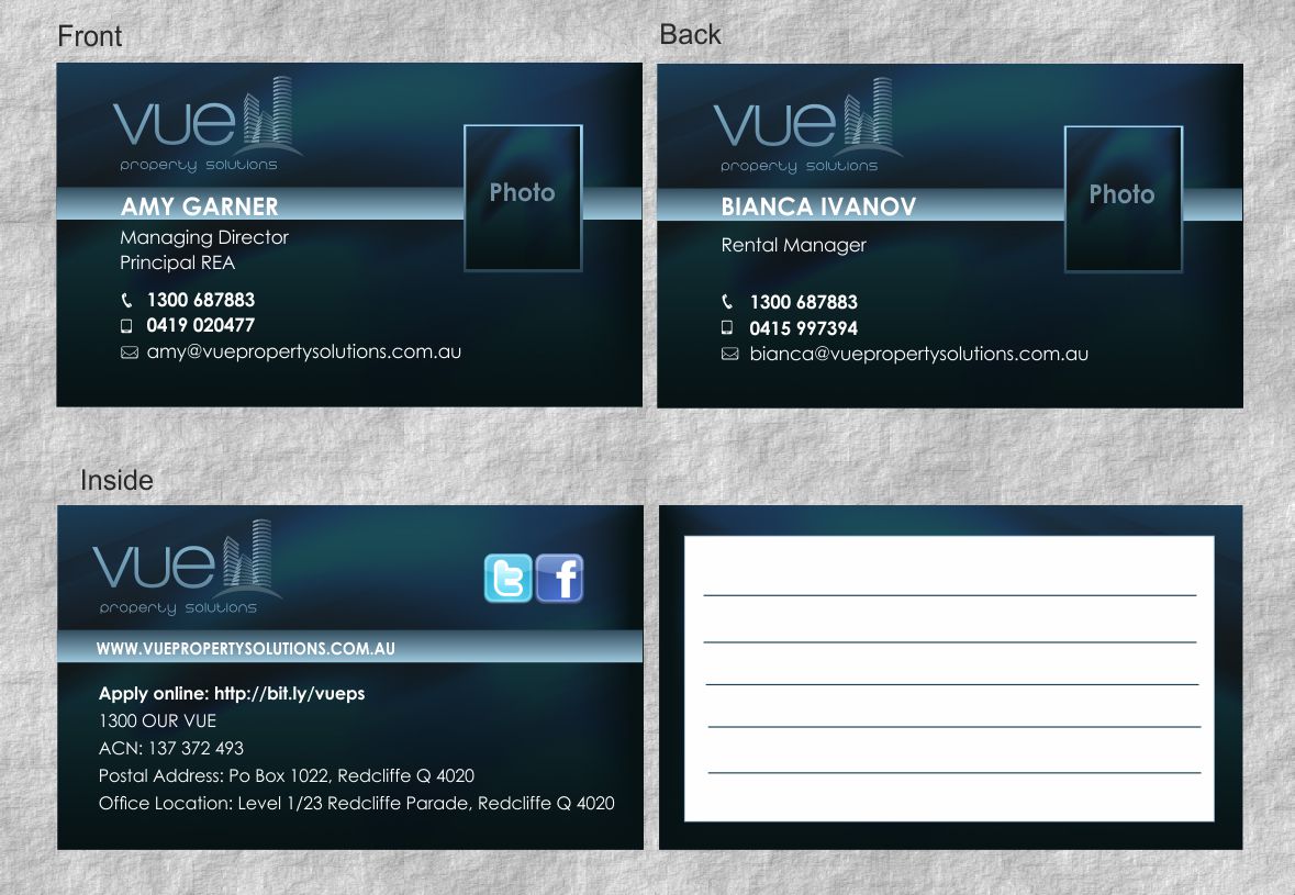 Business Card Design by IneseRo for this project | Design #2105502