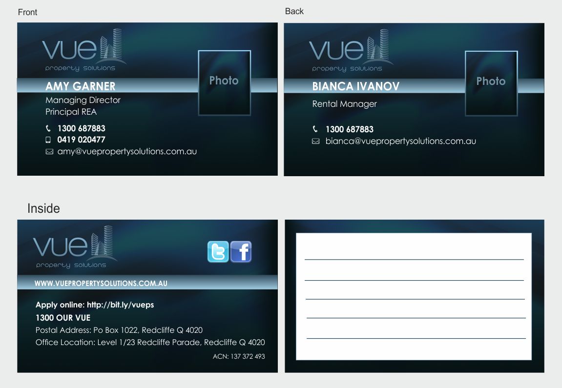 Business Card Design by IneseRo for this project | Design: #2118710