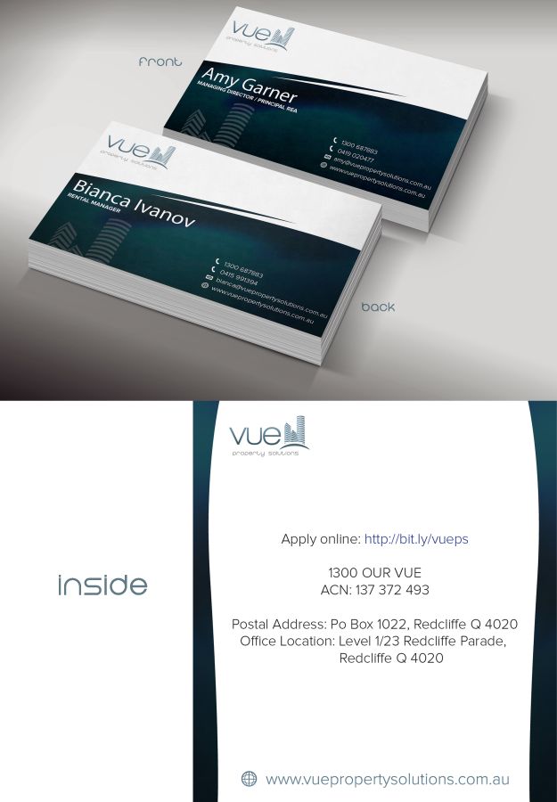 Business Card Design by valiz for this project | Design #2126528