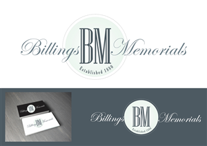 Logo Design by Monimonzy for Billings Memorials Inc | Design: #2131011