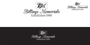 Logo Design by Eddy for Billings Memorials Inc | Design: #2117011