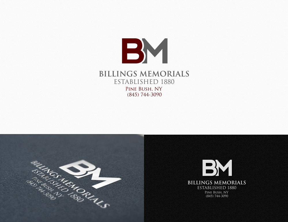 Logo Design by creativecorner for Billings Memorials Inc | Design #2129703