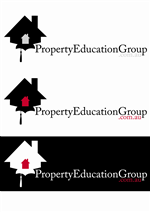 Logo Design by Electric Sparrow for PropertyEducationGroup.com.au | Design: #16844