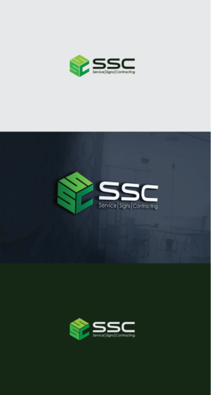 SSC or Service Signs and Contracting | Design de Logo par eko07