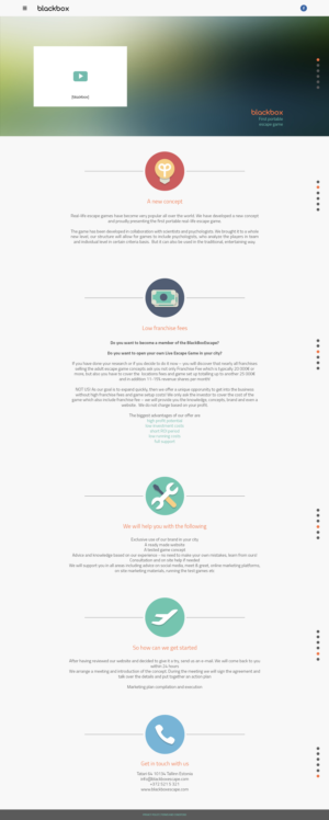 Web Design by avarion for this project | Design #9566073