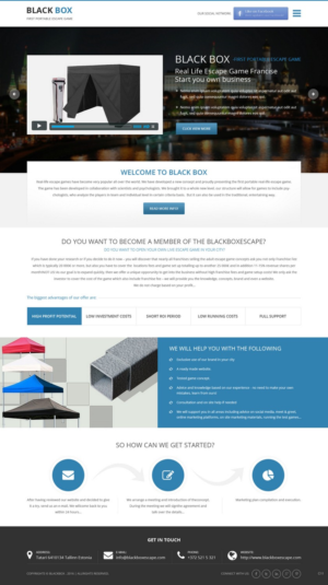 Web Design by pb for this project | Design: #9562467