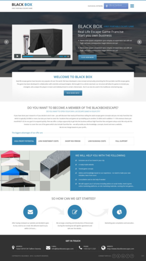 Web Design by pb for this project | Design: #9562468