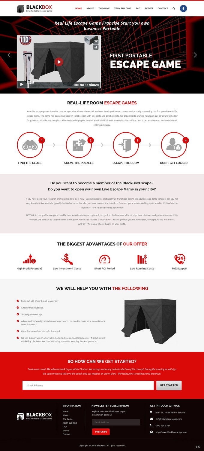 Web Design by pb for this project | Design: #9562469