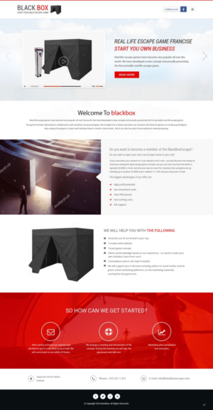 Web Design by pb for this project | Design: #9574060