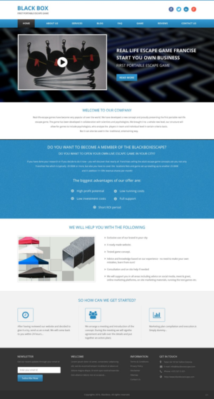 Web Design by pb for this project | Design: #9574070
