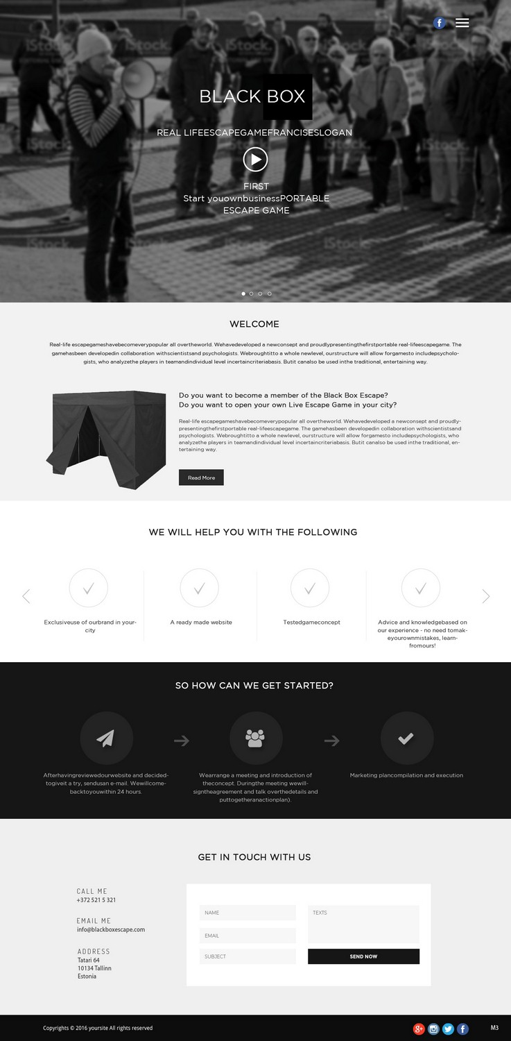 Web Design by pb for this project | Design #9574071