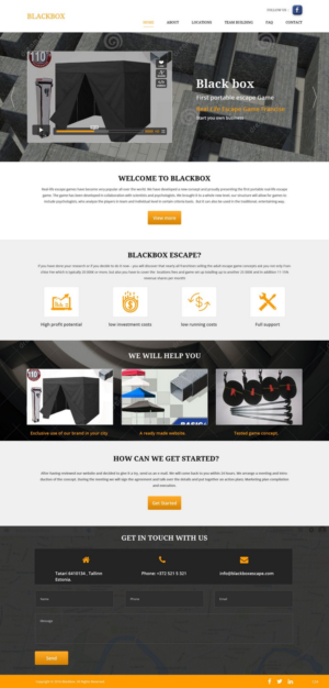Web Design by pb for this project | Design: #9574072
