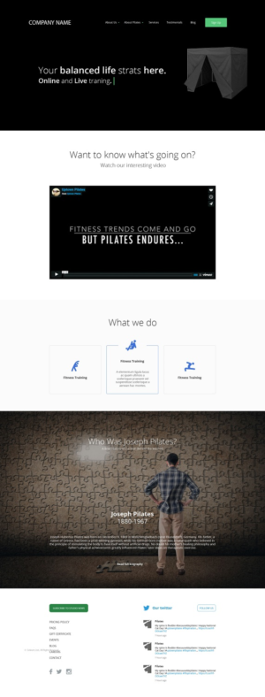 Web Design by dii for this project | Design: #9559534