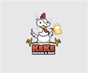 Logo Design by Harald Vasil for KeKe Chicken | Design: #2098473