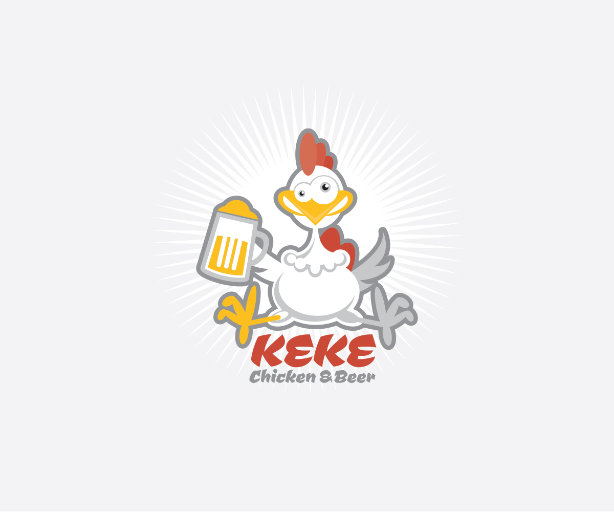 Logo Design by Harald Vasil for KeKe Chicken | Design #2120461
