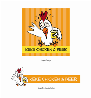 Logo Design by chiarubio for KeKe Chicken | Design: #2129608