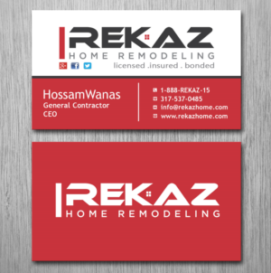 Diseño de Tarjeta de Presentación por Pixi Dust para rekaz llc | Diseño: #9563104
