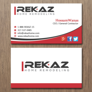 Diseño de Tarjeta de Presentación por Pixi Dust para rekaz llc | Diseño: #9563111