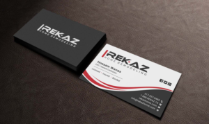 Design de Carte de Visite par INDIAN_Ashok pour rekaz llc | Design : #9558482