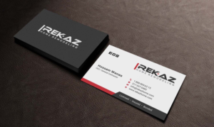 Design de Carte de Visite par INDIAN_Ashok pour rekaz llc | Design : #9558485