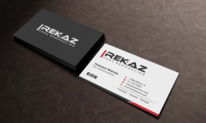 Design de Carte de Visite par INDIAN_Ashok pour rekaz llc | Design : #9558486