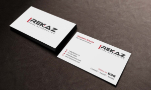 Design de Carte de Visite par INDIAN_Ashok pour rekaz llc | Design : #9558489