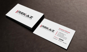 Design de Carte de Visite par INDIAN_Ashok pour rekaz llc | Design : #9558492