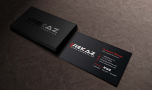 Design de Carte de Visite par INDIAN_Ashok pour rekaz llc | Design : #9558513