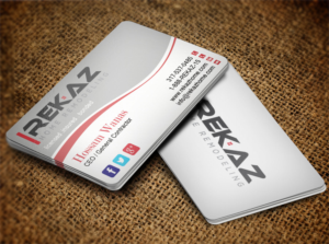 Design de Carte de Visite par Lanka Ama pour rekaz llc | Design : #9563148