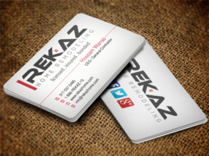 Design de Carte de Visite par Lanka Ama pour rekaz llc | Design : #9563152