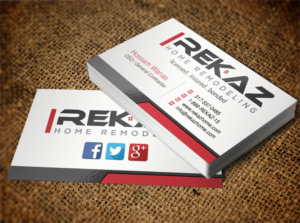 Design de Carte de Visite par Lanka Ama pour rekaz llc | Design : #9563156