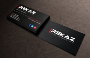 Design de Carte de Visite par Lanka Ama pour rekaz llc | Design : #9563169