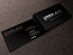 Diseño de Tarjeta de Presentación por Creations Box 2015 para rekaz llc | Diseño: #9581691