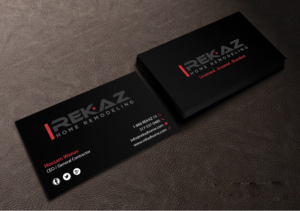 Diseño de Tarjeta de Presentación por Creations Box 2015 para rekaz llc | Diseño: #9581702